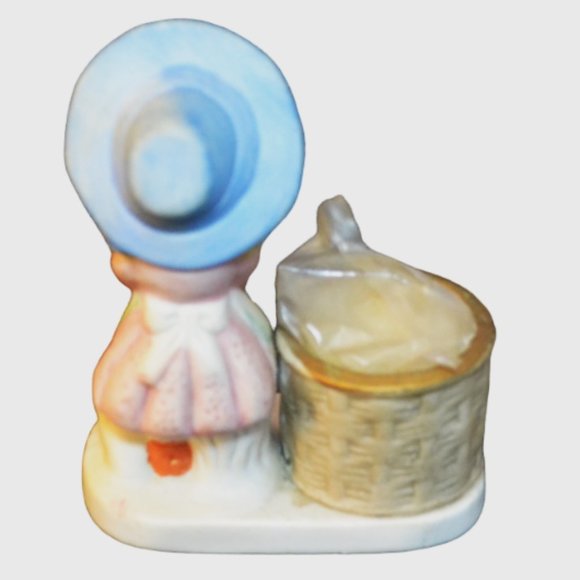 Set Of 2 Vintage Little Luvkins Figurines With Votive Candle Holders Taiwan - Picture 4 of 10